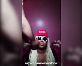 TS THROAT NYC aka mshooverthroat - 05-13-2019 OnlyFans Video - MAKE AMERICA NUT GREAT AGAIN ALL AMERICAN SMUT