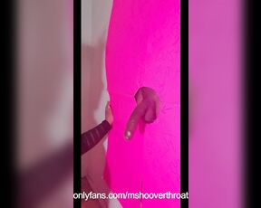 TS THROAT NYC aka mshooverthroat - 06-07-2019 OnlyFans Video - My First ever gloryhole, a 10 inch BBC came by for my heavenly throat