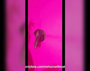 TS THROAT NYC aka mshooverthroat - 06-07-2019 OnlyFans Video - My First ever gloryhole, a 10 inch BBC came by for my heavenly throat