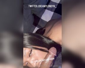 Creamy Londyn Dior aka creamylondyndior - 12-28-2023 OnlyFans Video - I sucked his dick he came and came on him too