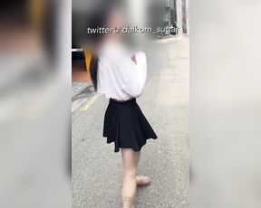 Dalkom_sugar aka dalkom_sugar - 08-10-2022 OnlyFans Video - 노브라 방울 플러그