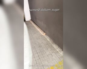 Dalkom_sugar aka dalkom_sugar - 08-10-2022 OnlyFans Video - 노브라 방울 플러그