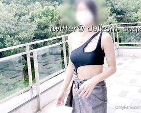 Dalkom_sugar aka dalkom_sugar - 08-31-2022 OnlyFans Video - 평범하게 수영장