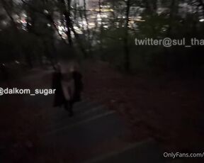 Dalkom_sugar aka dalkom_sugar - 04-09-2023 OnlyFans Video - 엘레베이터가 열리면