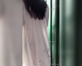 Dalkom_sugar aka dalkom_sugar - 10-11-2023 OnlyFans Video - 비오는날 노팬티 노브라 젖은채로