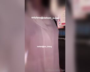 Dalkom_sugar aka dalkom_sugar - 06-29-2024 OnlyFans Video - 노브라 휴게소서 밥먹기 훈련