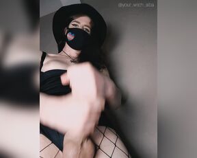 Your Witch Alba aka your_witch_alba - 04-11-2021 OnlyFans Video - Using two hands makes my wand look big, oh my  I know some of you