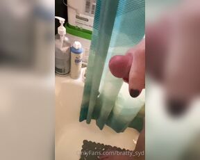 Syd the Witch aka bratty_syd - 06-17-2021 OnlyFans Video - Quick little shower video I made for you all, not my best work but I hope