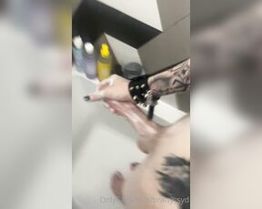 Syd the Witch aka bratty_syd - 08-05-2022 OnlyFans Video - Nice and quick little sudsy shower video for you all heehee