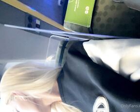 TS Alice Heaven aka deliadoll666 - 09-23-2022 OnlyFans Video - being risky on the bus 333 wonder if anybody on here knows i have a big