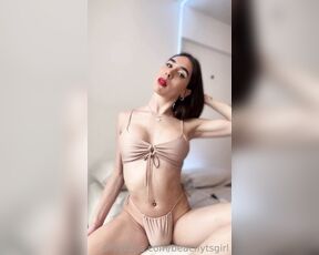 AGOS TS aka beachytsgirlvip - 06-22-2023 OnlyFans Video - Chilling at bed