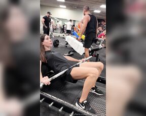 AGOS TS aka beachytsgirlvip - 10-04-2024 OnlyFans Video - Doing my best at gym  Trying to gain weight and muscles  I imagine hoy