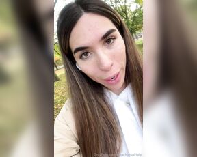 AGOS TS aka beachytsgirlvip - 11-04-2024 OnlyFans Video - Hiiiii, I went at early morning for a walk  at the Hyde Park in London