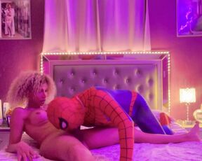 Cindy Too Much aka cindytoomuch - 11-20-2023 OnlyFans Video - Would you like to be my spiderman