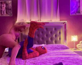 Cindy Too Much aka cindytoomuch - 11-20-2023 OnlyFans Video - Would you like to be my spiderman