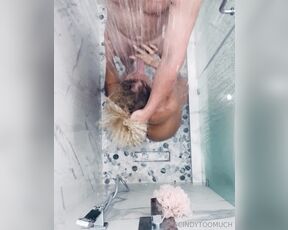 Cindy Too Much aka cindytoomuch - 11-30-2023 OnlyFans Video - who wants to take a shower with me