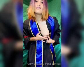 Genesis Green aka grand_genesis - 09-04-2022 OnlyFans Video - So I graduated a bit ago, but who doesnt like college girl roleplay Plus, I always_rpig