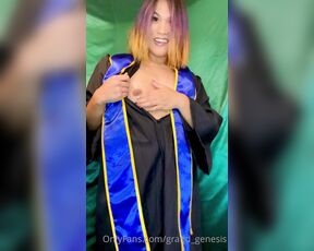 Genesis Green aka grand_genesis - 09-04-2022 OnlyFans Video - So I graduated a bit ago, but who doesnt like college girl roleplay Plus, I always_rpig