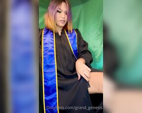 Genesis Green aka grand_genesis - 09-04-2022 OnlyFans Video - So I graduated a bit ago, but who doesnt like college girl roleplay Plus, I always_mfpa