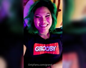 Genesis Green aka grand_genesis - 04-19-2023 OnlyFans Video - Licking up cum is what good girls do, right darling  your gf is addicted to