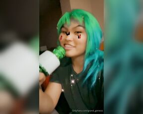 Genesis Green aka grand_genesis - 08-30-2023 OnlyFans Video - So I have a new karaoke mic now I just love singing and also you can