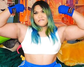 Genesis Green aka grand_genesis - 09-04-2024 OnlyFans Video - Do you like seeing strong girls flexing, or submissive girls fingering