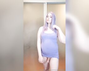 Lumina Moonstone aka luminamoonstone - 10-26-2023 OnlyFans Video - Thought you might want to peak at whats under my dress