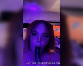 Herthickmajesty aka herthickmajesty - 01-23-2022 OnlyFans Video - I got turned on doing a show and couldnt help but keep goingMy mouth was so