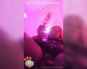 Herthickmajesty aka herthickmajesty - 01-28-2024 OnlyFans Video - I buss, you buss, we all buss Come lick my nut up