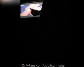 Ts PublicPrincess aka publicprincess - 05-24-2022 OnlyFans Video - The video booth was boring so I got mine elsewhere