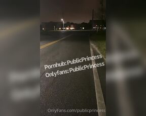 Ts PublicPrincess aka publicprincess - 01-05-2022 OnlyFans Video - Getting gas turns into catching a good nut and showing off in the middle of the