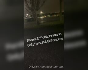 Ts PublicPrincess aka publicprincess - 01-05-2022 OnlyFans Video - Getting gas turns into catching a good nut and showing off in the middle of the