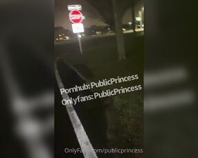 Ts PublicPrincess aka publicprincess - 01-05-2022 OnlyFans Video - Getting gas turns into catching a good nut and showing off in the middle of the