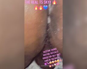 Tsskyy aka therealtsskyy - 06-03-2021 OnlyFans Video - The real ts skyy FaceTime shows hosting outcalls custom videos videos available more hit me up