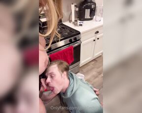 Giselle Driller aka Giselledriller OnlyFans - A little bonus Clp I filmed with my sissy in the kitchen while we were setting up everything for