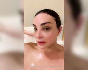 Giselle Driller aka Giselledriller OnlyFans - My balls!!! here’s a two little clips I did today while taking a bath high Hi guys I’m sorry I’ 1