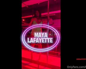 LegacyMess aka legacymess1 - 10-04-2024 OnlyFans Video - Maya Lafayette AfterParty The Movie  The one and only is back and she is back,