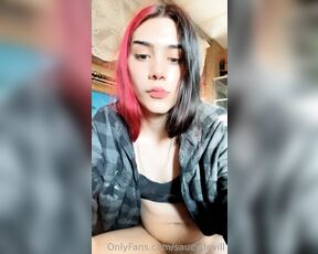 Adrian Lucero aka xtssuccubusx - 04-19-2023 OnlyFans Video - Shhh I know you want it baby