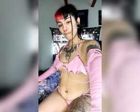 Adrian Lucero aka xtssuccubusx - 11-07-2023 OnlyFans Video - Whos trynna fuck me in this pretty pink set