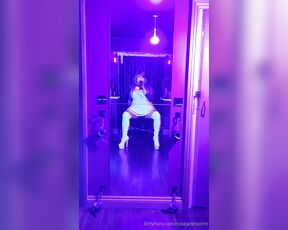 Jade Storm aka rosejadestorm - 11-30-2023 OnlyFans Video - I Do love my pairs of thigh high boots and wearing all white with my Dungeon