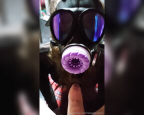 Jade Storm aka rosejadestorm - 10-07-2024 OnlyFans Video - Sissy gas mask face fuck