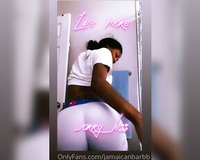 JamaicannBarbb aka jamaicannbarbb - 08-08-2021 OnlyFans Video - I love shaking my ass_r3ea