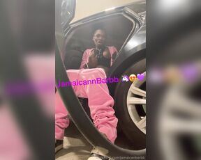 JamaicannBarbb aka jamaicannbarbb - 07-19-2024 OnlyFans Video - Gas station nut  preview