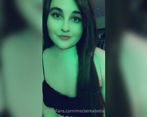 Claireabella aka msclaireabella - 07-17-2021 OnlyFans Video - put a baby in me