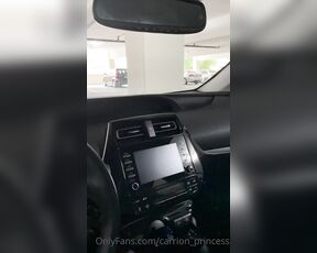 Gywndoline Moon aka carrion_princess - 04-13-2021 OnlyFans Video - Here in my car