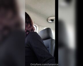 LysiaVice aka lysiavice - 04-11-2023 OnlyFans Video - Not alone on that parking lot