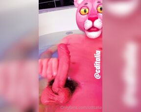 TS Cditalia aka cditalia - 04-27-2022 OnlyFans Video - XXX Pink Panther  Jejejeje do you want to see more like this