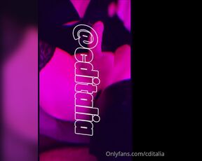 TS Cditalia aka cditalia - 04-01-2022 OnlyFans Video - Another view from the new video