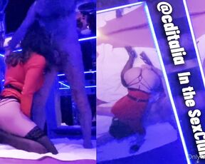 TS Cditalia aka cditalia - 05-01-2023 OnlyFans Video - One of my daddies took me again to a sexclub last weekend