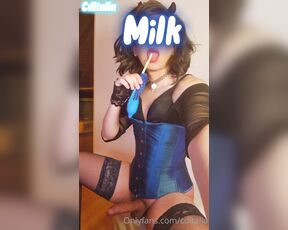 TS Cditalia aka cditalia - 05-08-2023 OnlyFans Video - I drink Milk everyday